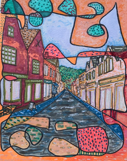 Wotton Under Edge greetings card
